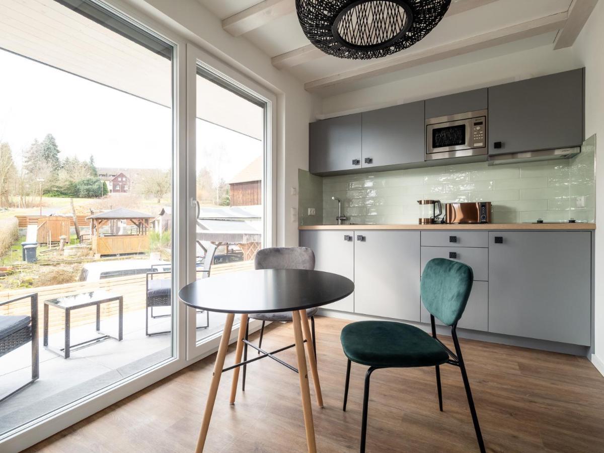 Neues Ferienhaus Estância Termal de Gohrisch Exterior foto